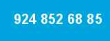 924 852 68 85 924 852 68 85